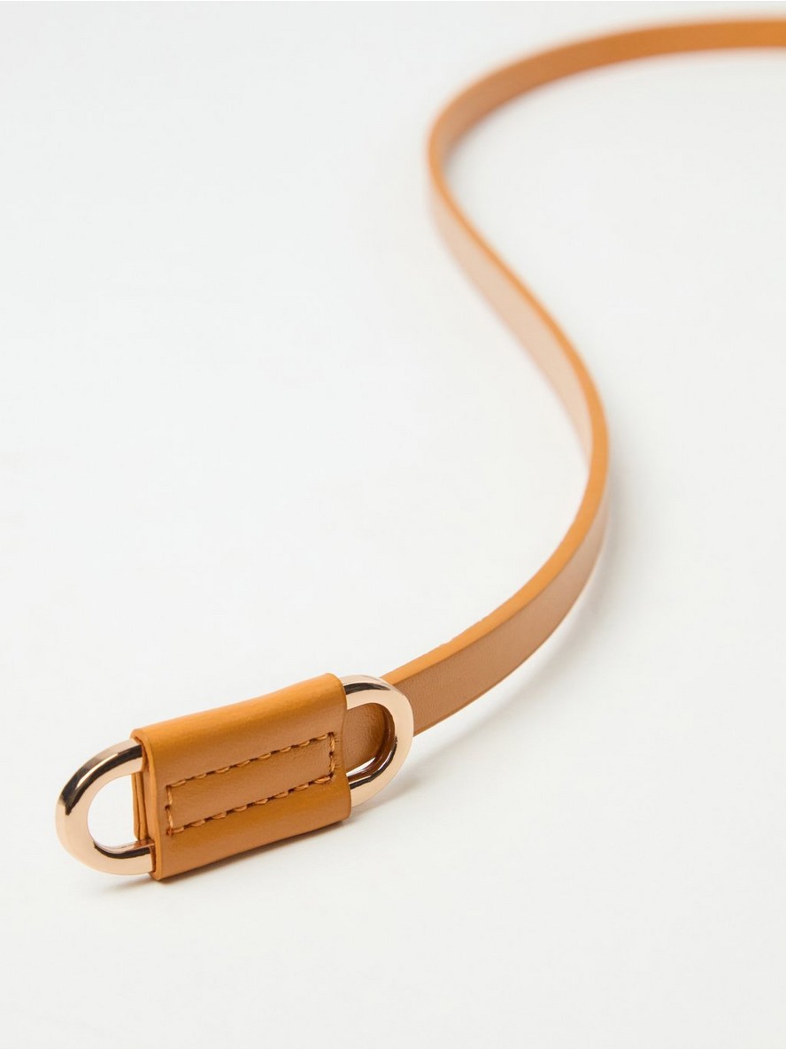 Belt in imitation leather